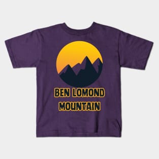 Ben Lomond Mountain Kids T-Shirt